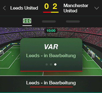VAR In Progress